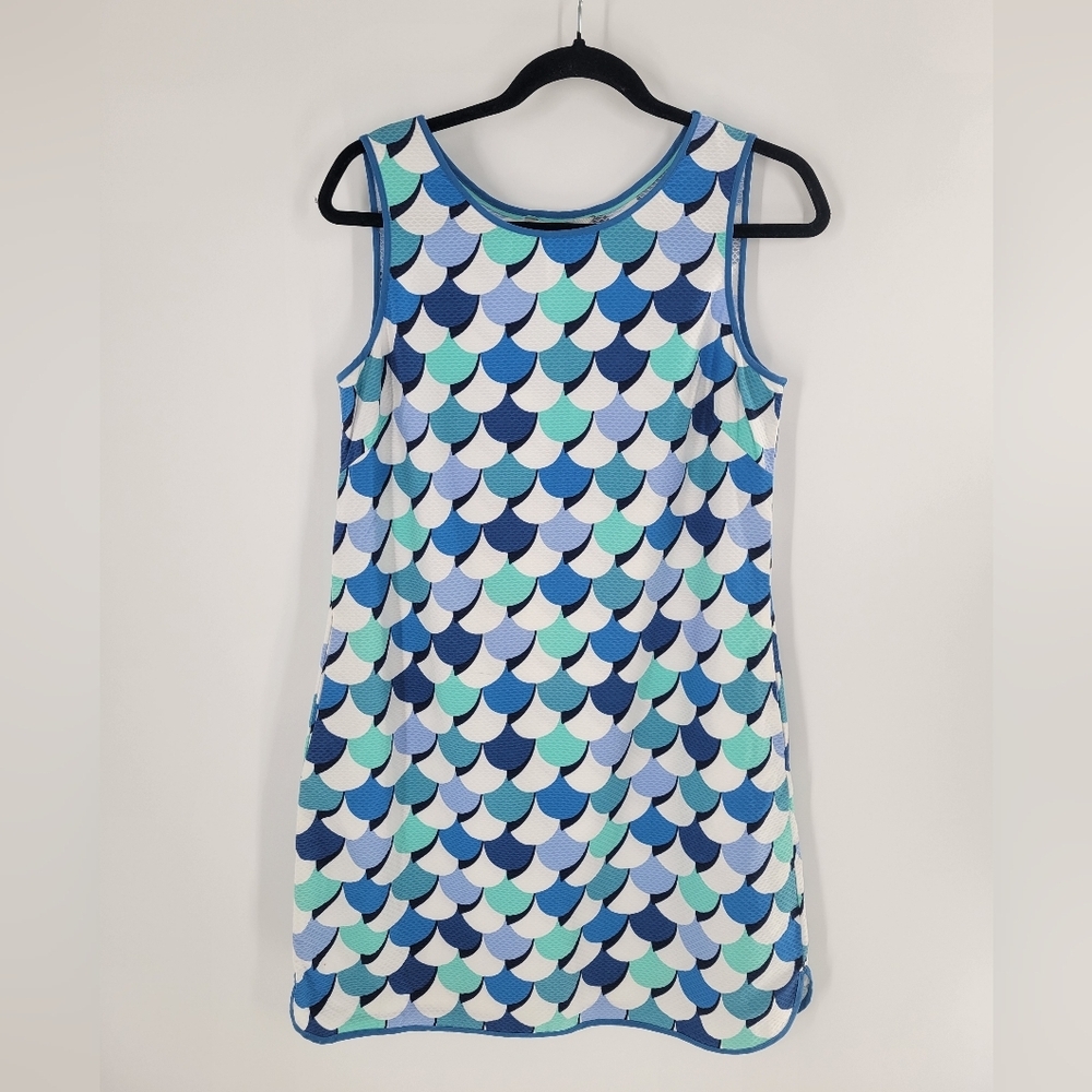 Boden Phyllis Mermaid Scale Lightweight Dress‎ size 8